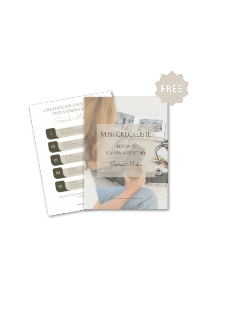 Sichtbar auf Social Media